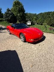 Red 2003 Chevrolet Corvette Base