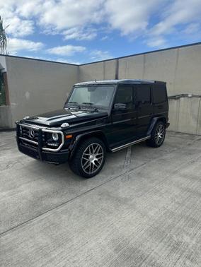 Black 2016 Mercedes-Benz G-Class G 550 4MATIC