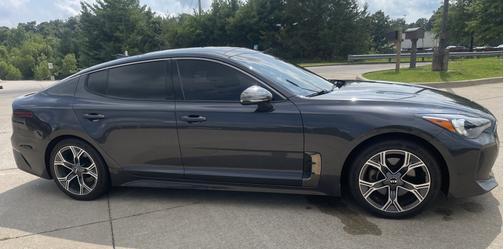 Gray 2021 Kia Stinger GT-Line