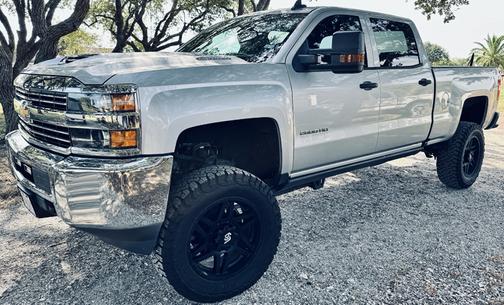 Silver 2017 Chevrolet Silverado 2500 WT