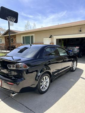 Black 2016 Mitsubishi Lancer ES