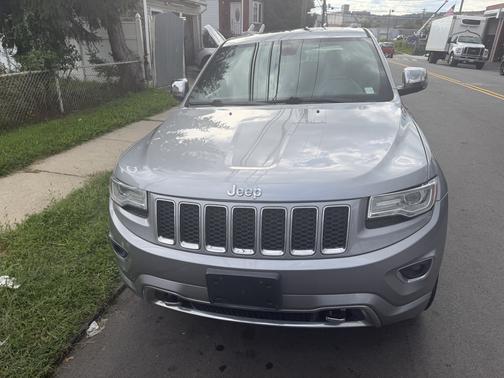 Silver 2015 Jeep Grand Cherokee Overland