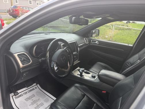 Silver 2015 Jeep Grand Cherokee Overland