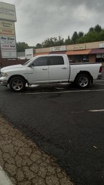 White 2010 Dodge Ram 1500 SLT