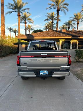 Silver 2023 Ford F-150 Lightning LARIAT
