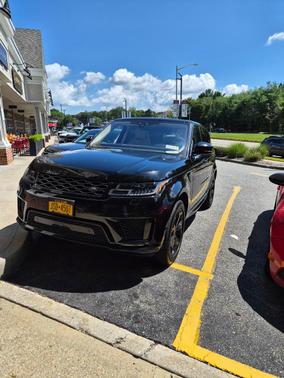 Black 2020 Land Rover Range Rover Sport HSE MHEV