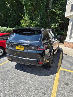 Black 2020 Land Rover Range Rover Sport HSE MHEV