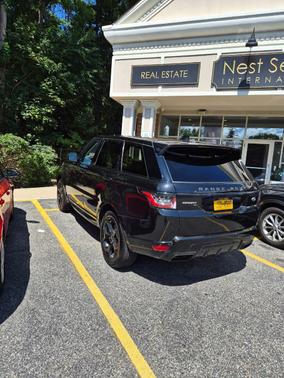 Black 2020 Land Rover Range Rover Sport HSE MHEV