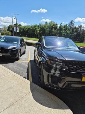 Black 2020 Land Rover Range Rover Sport HSE MHEV