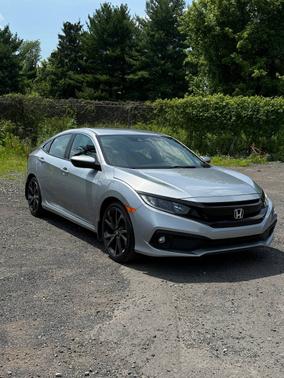 Silver 2020 Honda Civic Sport