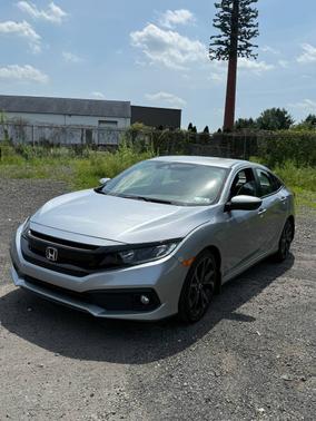 Silver 2020 Honda Civic Sport