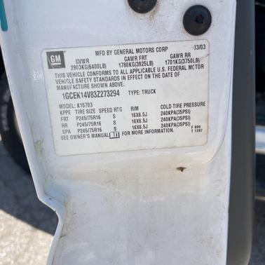 2003 Chevrolet Silverado 1500 Base