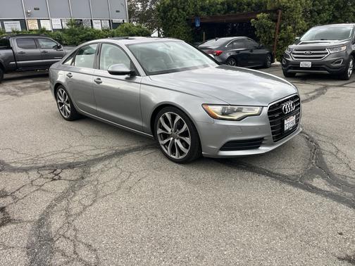 Gray 2014 Audi A6 2.0T Premium Plus quattro