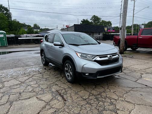 Silver 2018 Honda CR-V EX