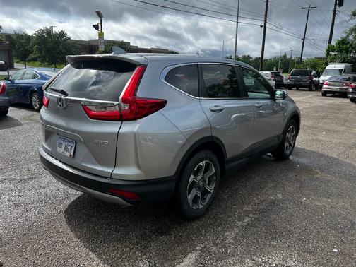 Silver 2018 Honda CR-V EX
