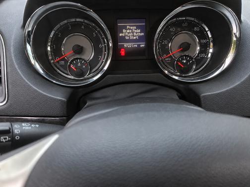 Black 2015 Chrysler Town & Country Touring-L
