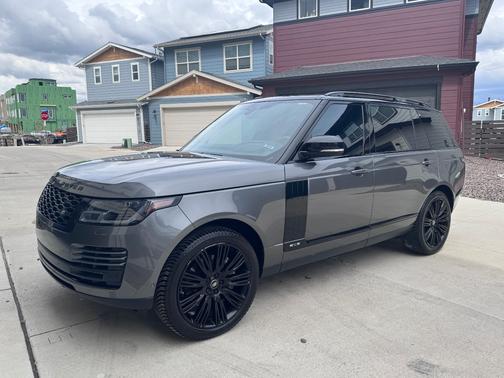Gray 2019 Land Rover Range Rover 5.0L V8 Supercharged