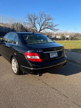 Black 2008 Mercedes-Benz C-Class C 300 4MATIC Luxury