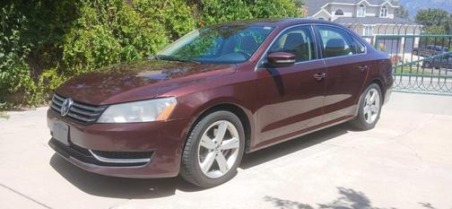 Red 2013 Volkswagen Passat 2.5 SE