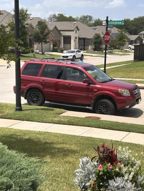 Red 2006 Honda Pilot EX-L