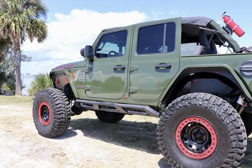 Green 2021 Jeep Wrangler Unlimited Rubicon