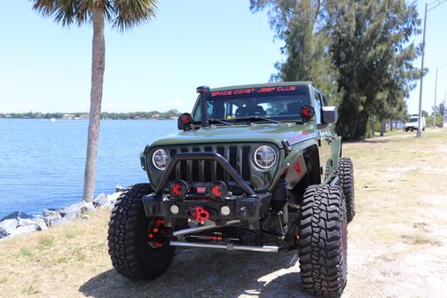 Green 2021 Jeep Wrangler Unlimited Rubicon