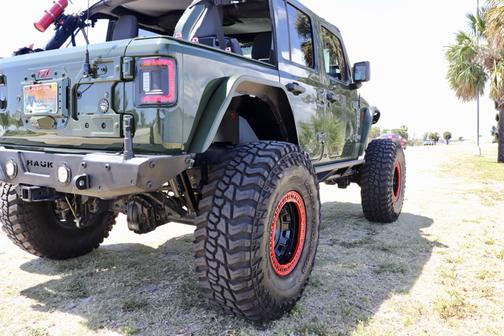 Green 2021 Jeep Wrangler Unlimited Rubicon