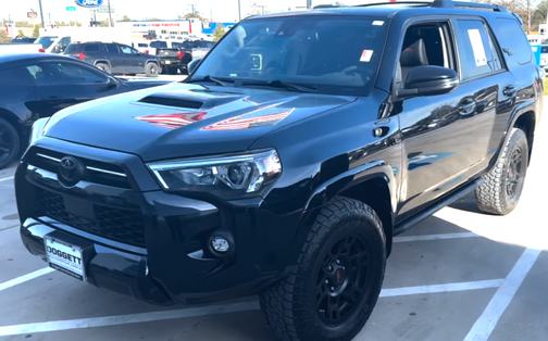 Black 2021 Toyota 4Runner TRD Off Road Premium