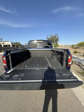 Blue 2021 Nissan Titan PRO-4X
