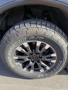 Blue 2021 Nissan Titan PRO-4X
