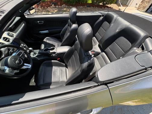 Silver 2022 Ford Mustang EcoBoost Premium