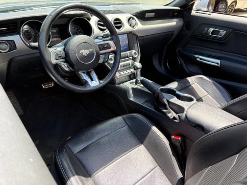 Silver 2022 Ford Mustang EcoBoost Premium