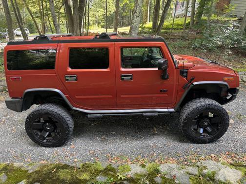 Orange 2004 Hummer H2 Base