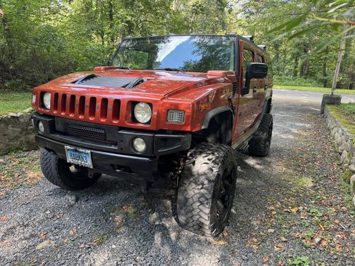 Orange 2004 Hummer H2 Base