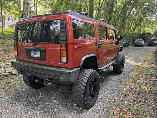 Orange 2004 Hummer H2 Base