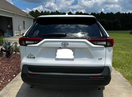 White 2025 Toyota RAV4 LE
