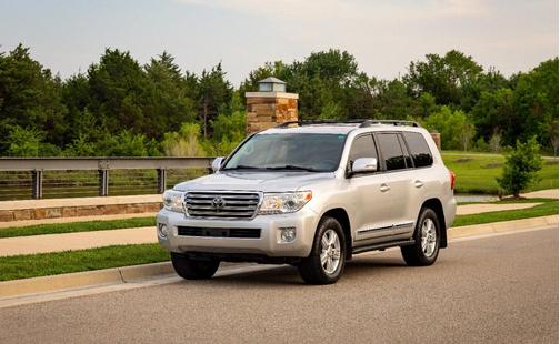 Silver 2014 Toyota Land Cruiser Base