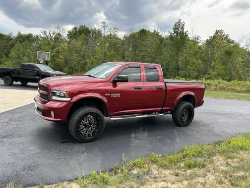 Red 2014 RAM 1500 Tradesman/Express