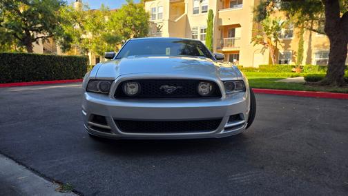 Silver 2014 Ford Mustang GT Premium