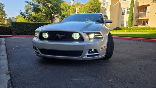 Silver 2014 Ford Mustang GT Premium
