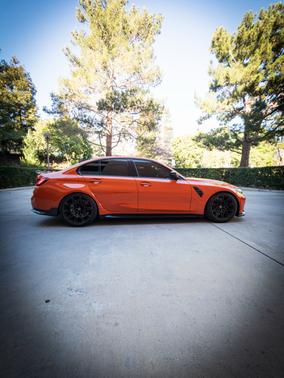 Orange 2023 BMW M3 Competition
