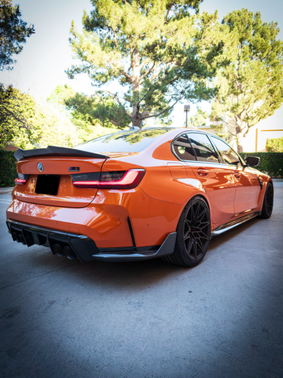 Orange 2023 BMW M3 Competition