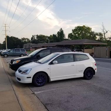 White 2004 Honda Civic Si
