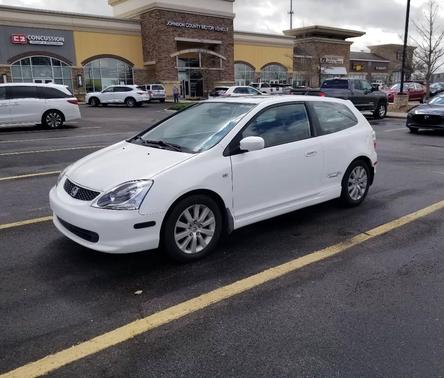White 2004 Honda Civic Si