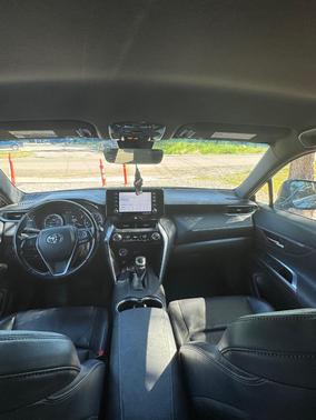 Blue 2021 Toyota Venza XLE