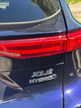 Blue 2021 Toyota Venza XLE