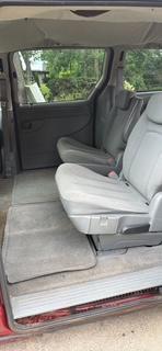 Red 2007 Chrysler Town & Country Touring