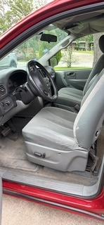Red 2007 Chrysler Town & Country Touring