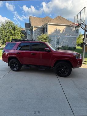 Red 2022 Toyota 4Runner SR5