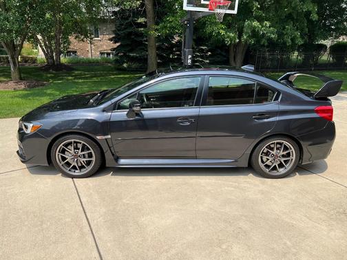 Gray 2015 Subaru WRX STI Limited